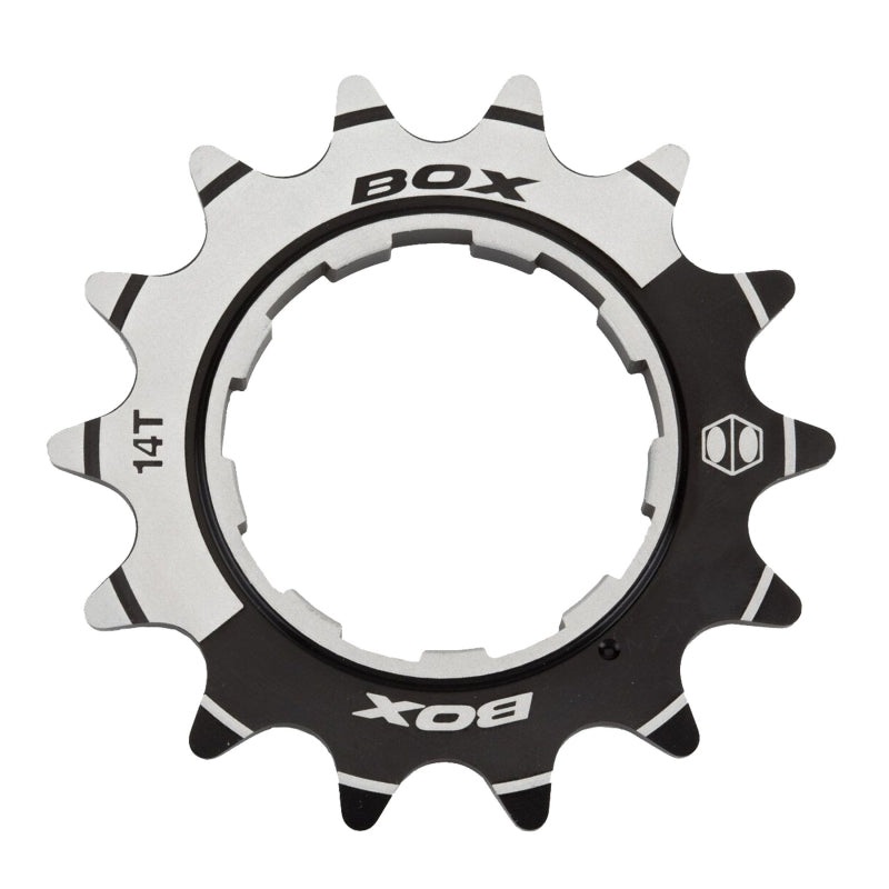 Box One 3/32" CNC AL 7075 Cog Black - 14t