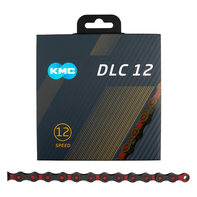 DLC 12 Chain - 12-Speed 126 Links Black/Red