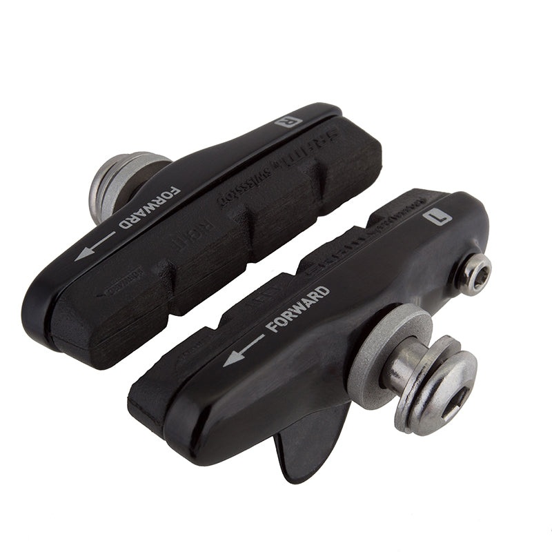 Apex Brake Pad/Holder Kit Black Pair