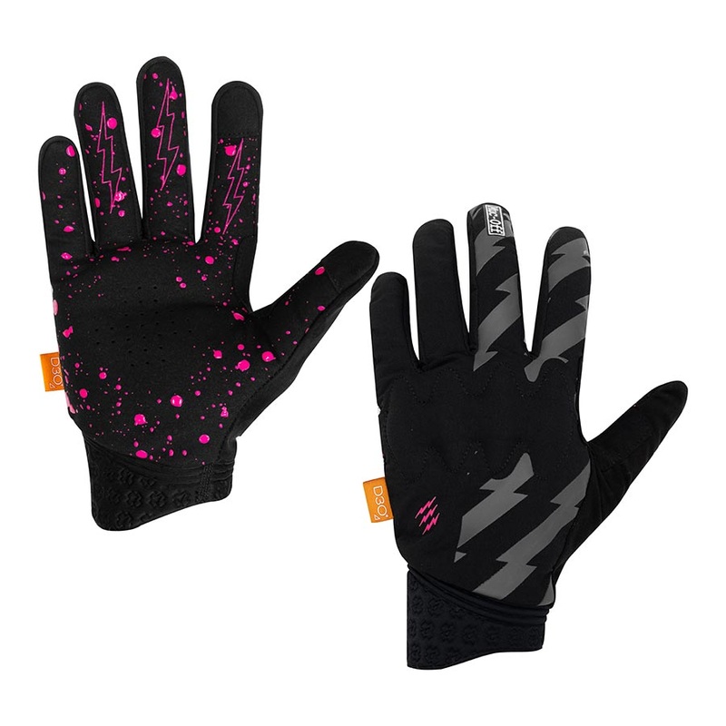 D30 Rider Full Finger Gloves Bolt S Pair