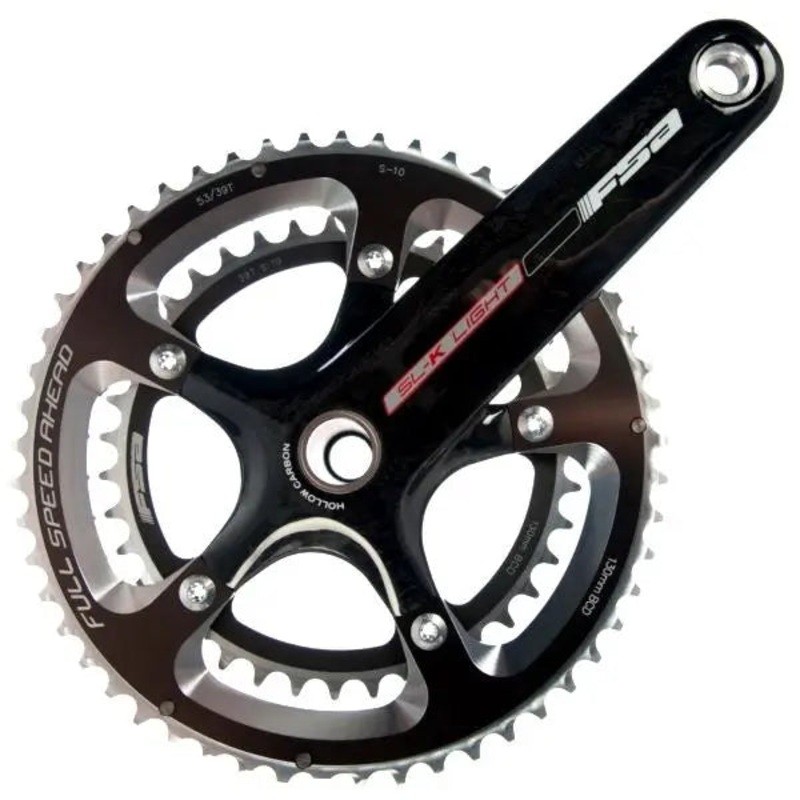 FSA SLK Light MegaExo 10 Speed Crankset, 170mm 53-39t