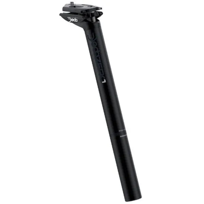 Deda Elementi Black Zero1 Aluminum Seatpost - 27.2mm