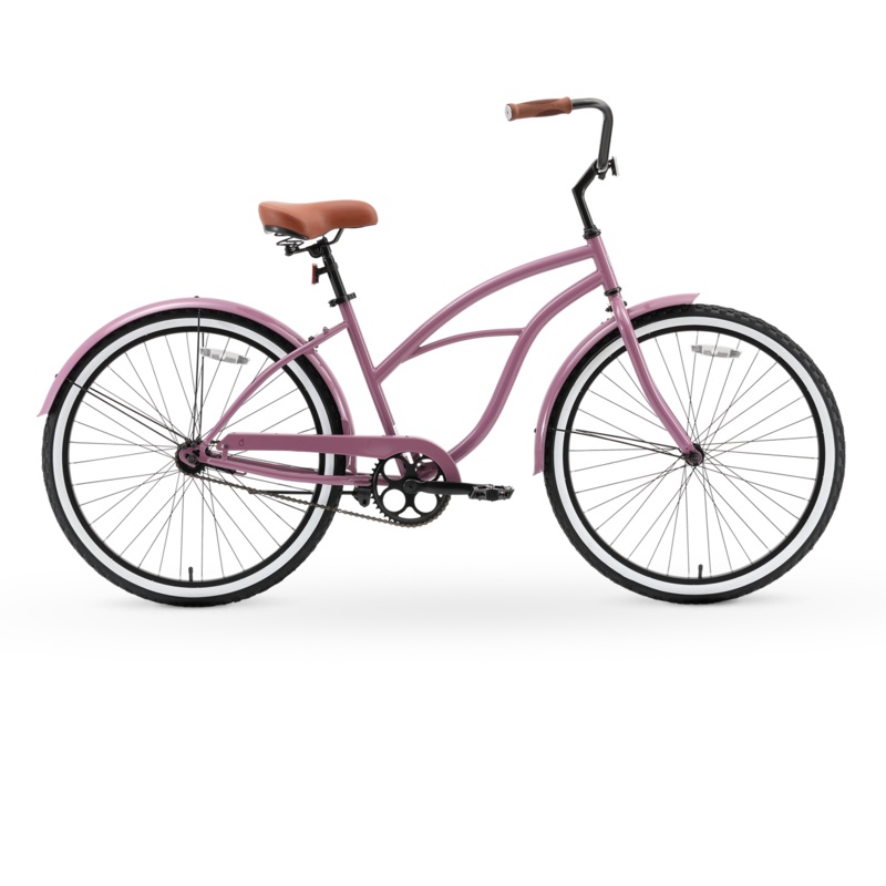 sixthreezero Around the Block Women's Casual Edition Single Speed Beach Cruiser Bicycle