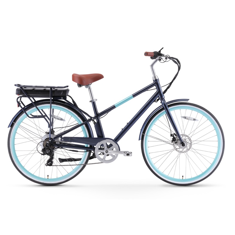 sixthreezero Reach your Destination Women's 500W 7-Speed Electric Bicycle