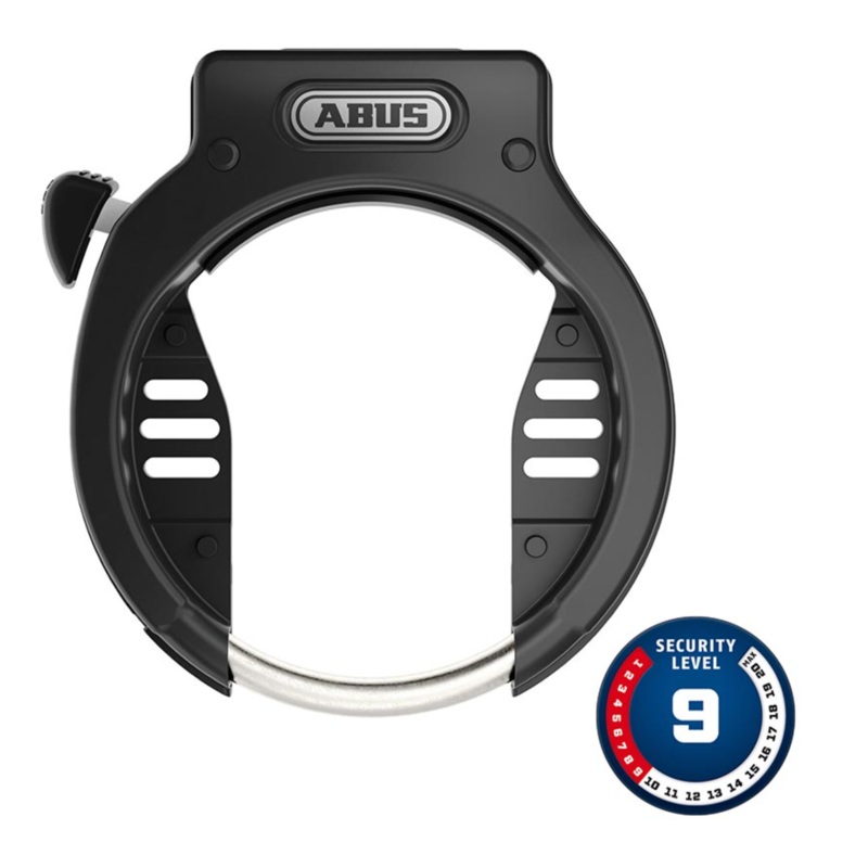 Abus, 4650X/XL, Frame Lock, Key, 72x123mm, 8.5mm, Black