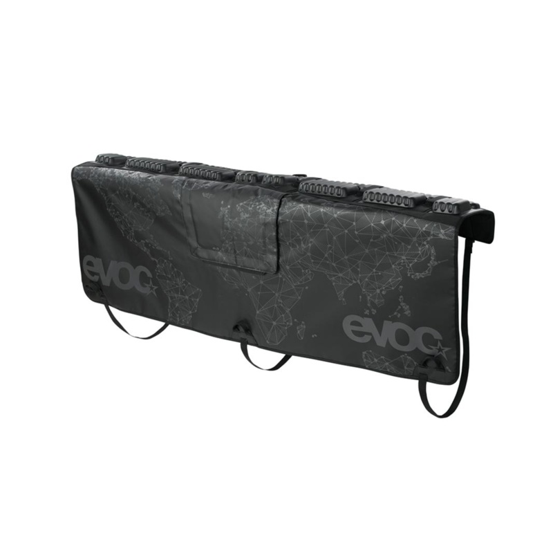 EVOC, Tailgate Pad Curve, Tailgate Pad, 136cm / 53.5'' wide, for mid-sized trucks, Black