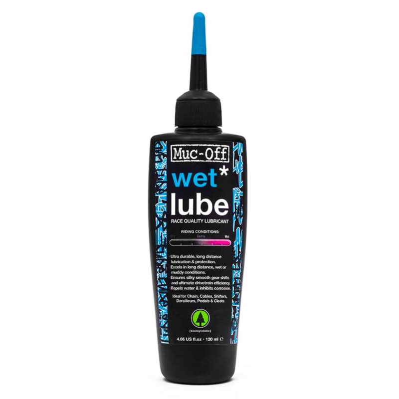 Muc-Off, Wet, Lubricant, 120ml, 967CA (FR/ENG)